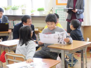 １５日 ３年生道徳の研究授業で 正直 誠実 を考える 魚沼市立宇賀地小学校