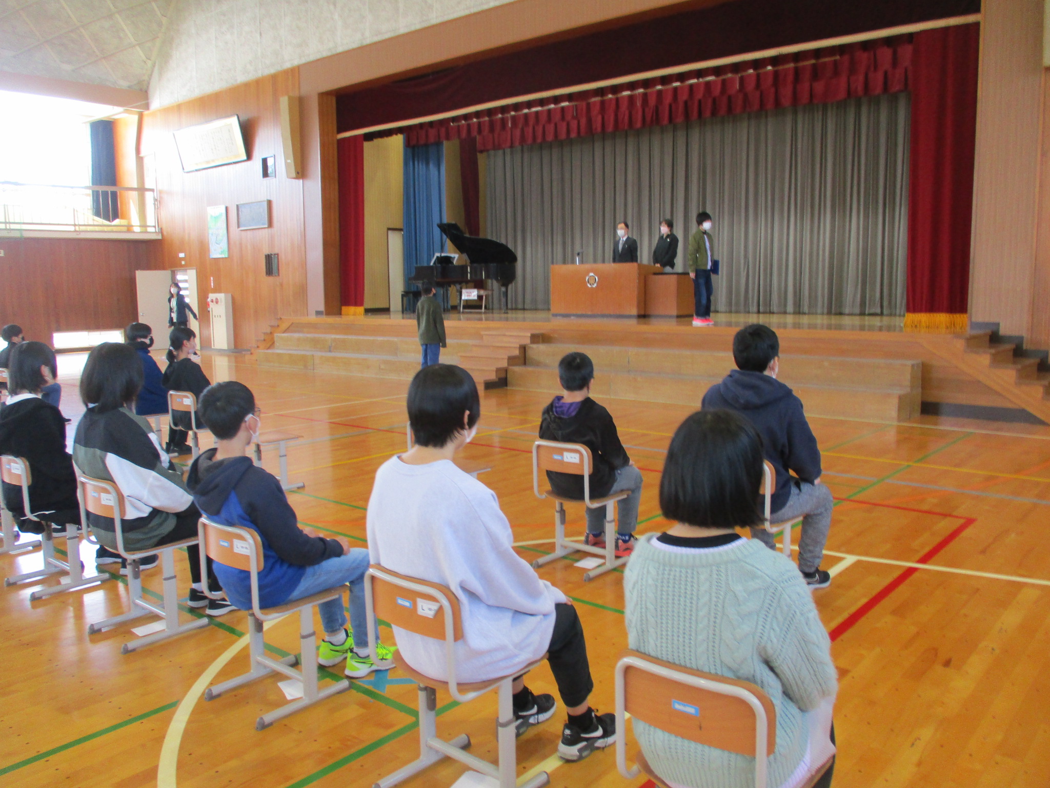 「卒業式に向けて」 魚沼市立広神東小学校